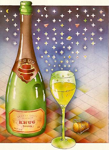 Krug champagne